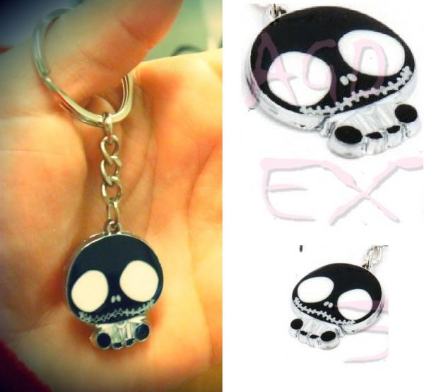 Chaveiro do Jack Skellington PRETO