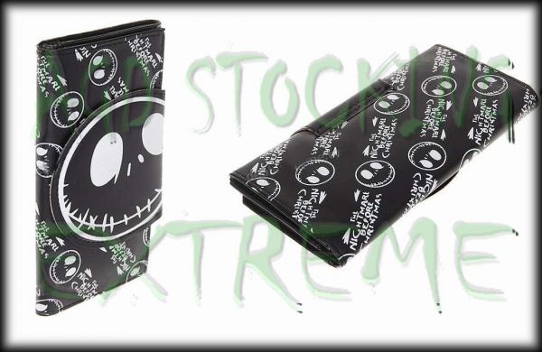 Carteira do Jack Skellington PRETA