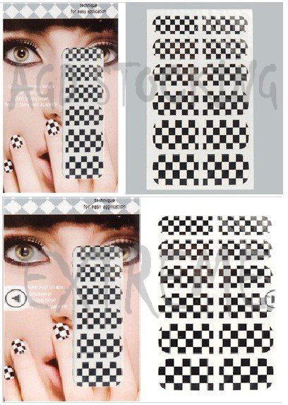 Adesivos para Unhas Pin-Up
